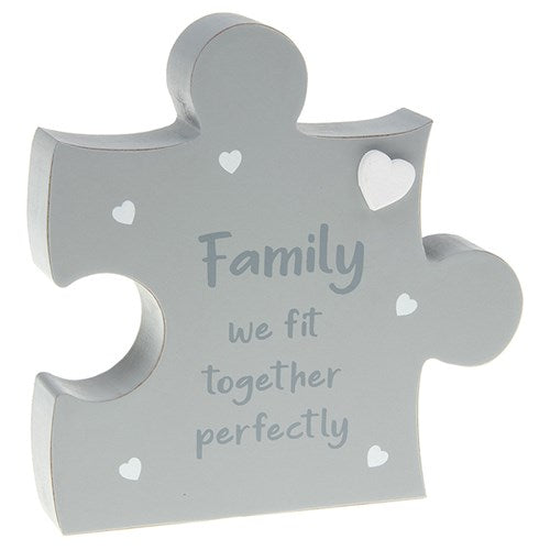 Jigsaw sign family