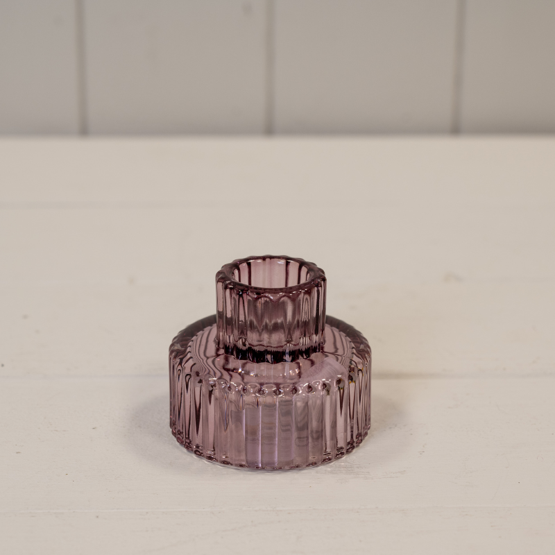 Glass Candle Holder