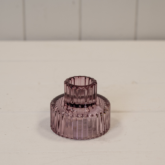 Glass Candle Holder