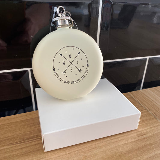 Hip flask keyring