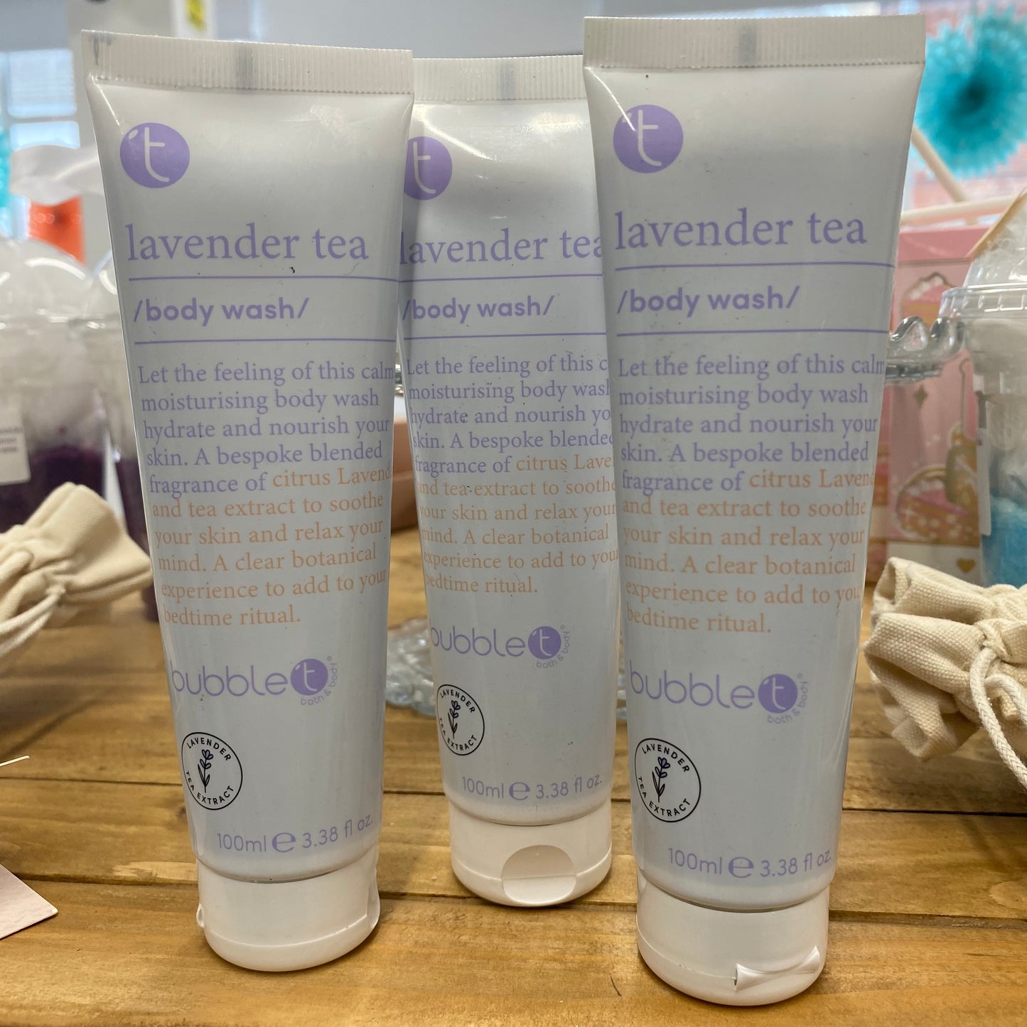 Lavender tea body wash