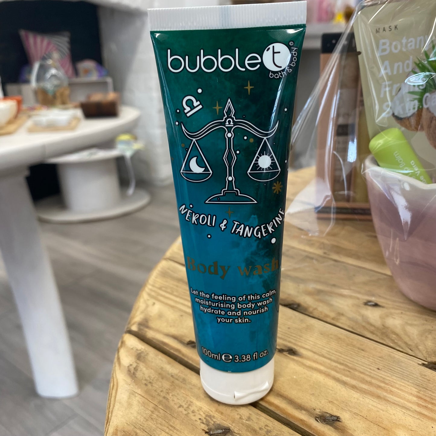 Bubble tea body wash