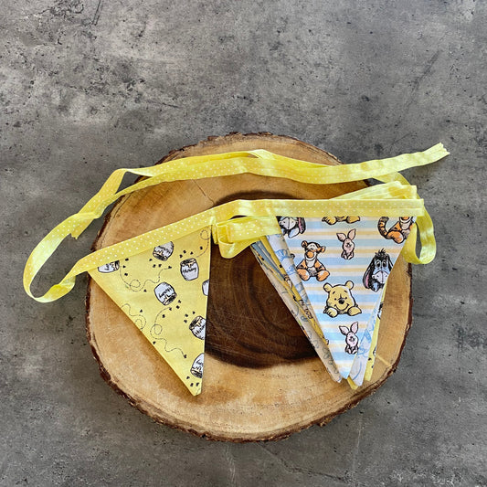 Nursery bunting (Winnie-the-Pooh yellow)