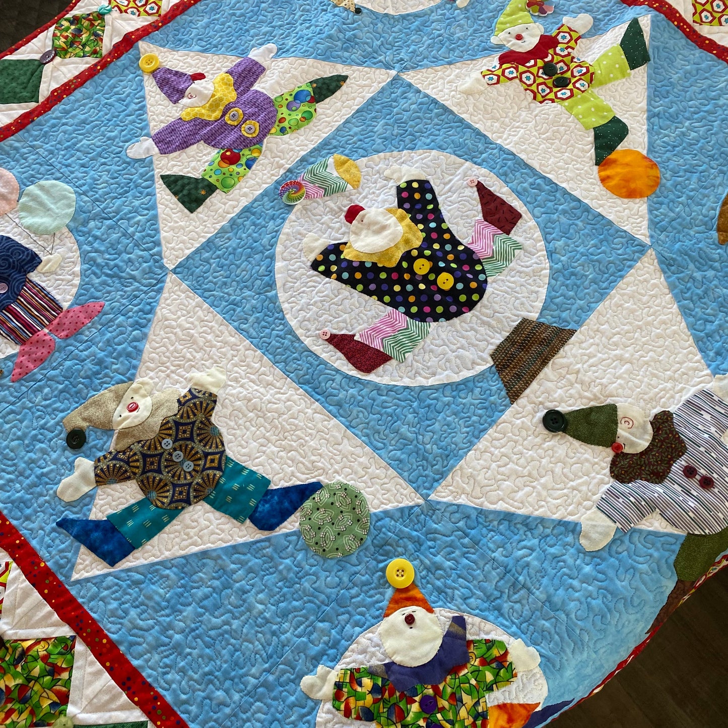 Clown wall hanging
