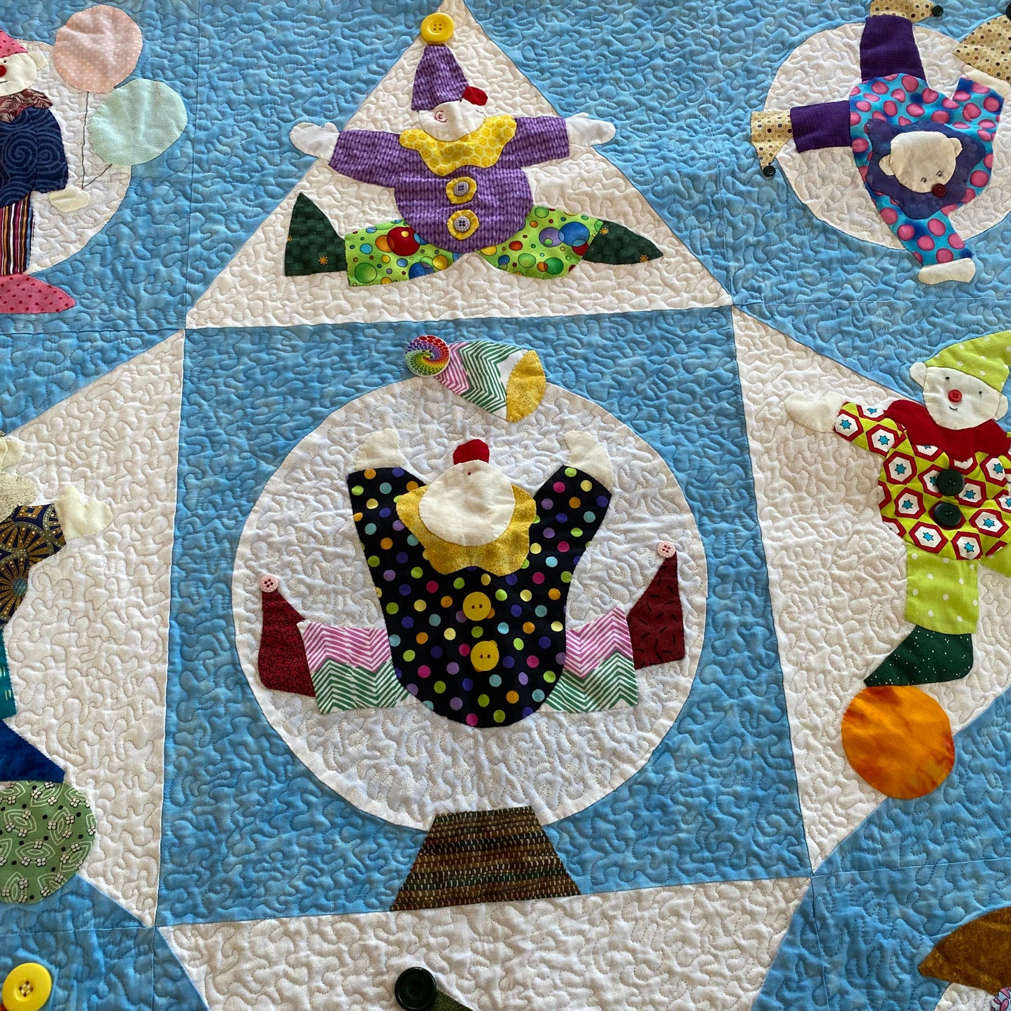 Clown wall hanging