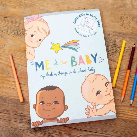 Me and the baby activity book