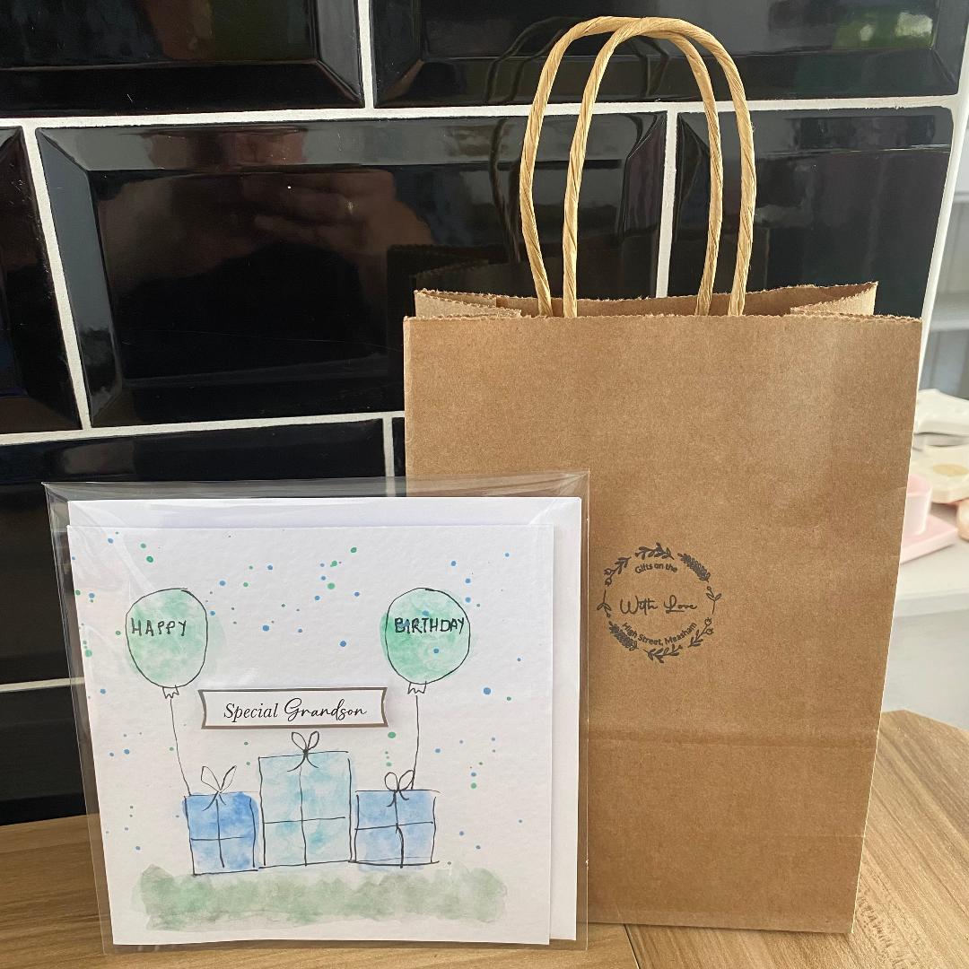 Personalised hand painted greeting cards