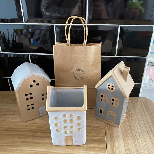 Stoneware house (various)