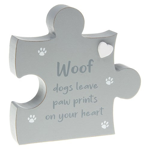 Jigsaw sign woof