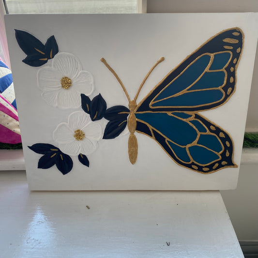 Butterfly canvas