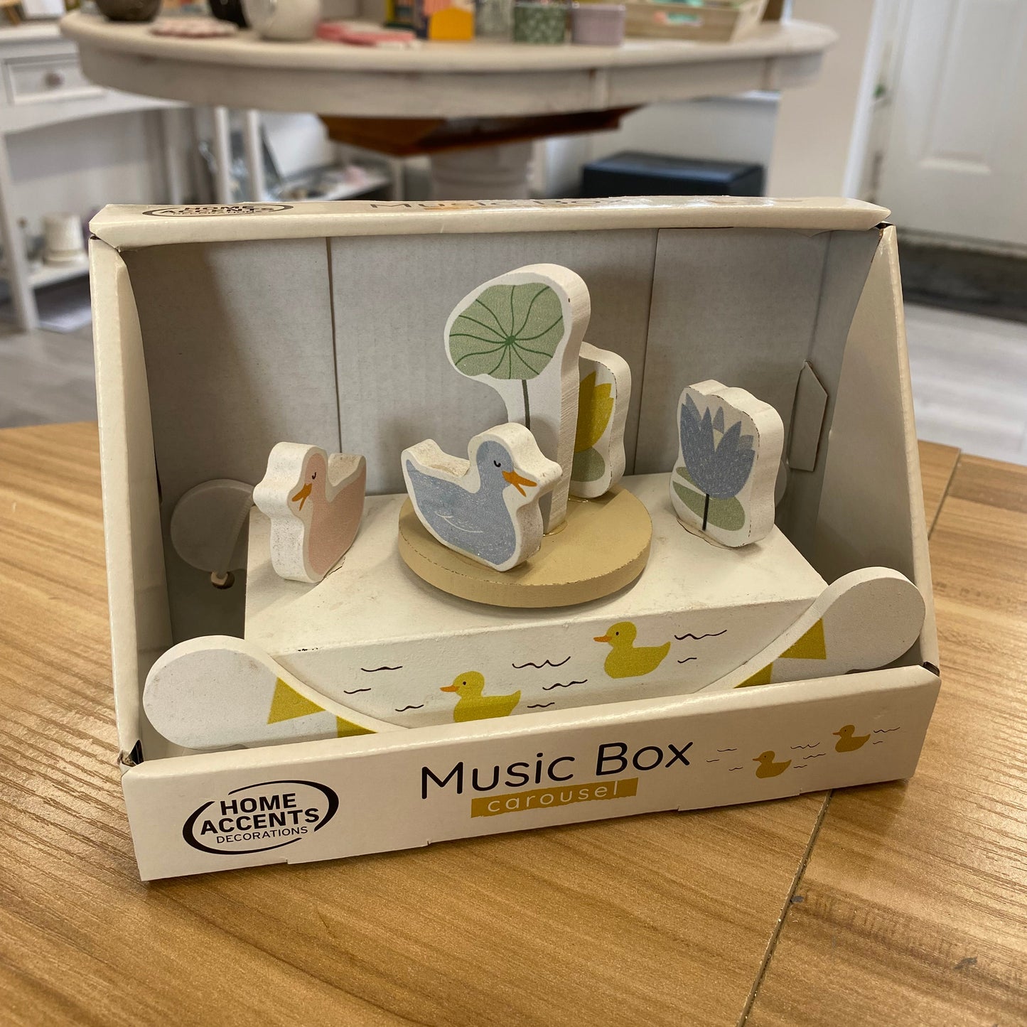 Music box carousel