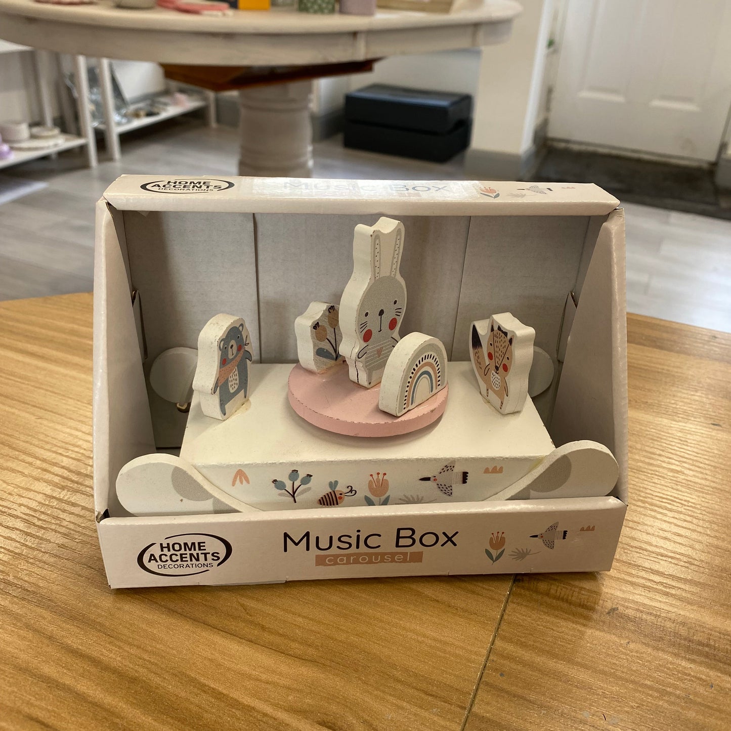 Music box carousel