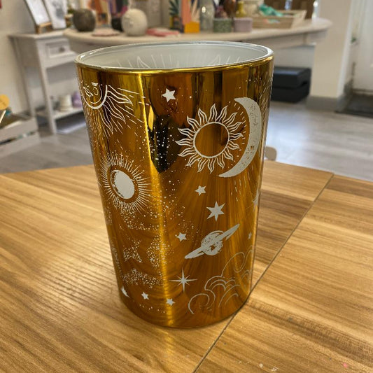 Celestial candle holder (gold)