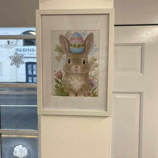 Easter bunny print