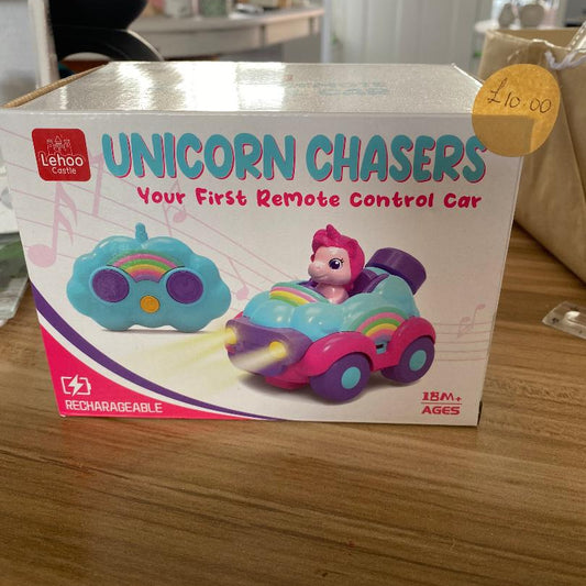 Unicorn Chasers remote control car